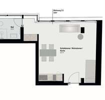 Wohnung zum Mieten in Aachen 561,00 € 33 m²