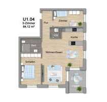 Wohnung zum Kaufen in Sankt Georgen im Schwarzwald 331.500,00 € 84.12 m²
