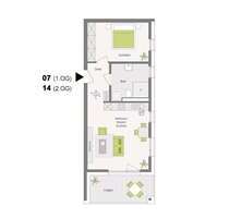 Wohnung zum Kaufen in Aldingen 288.900,00 € 56.7 m²