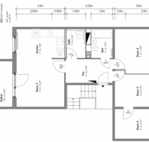 Wohnung zum Mieten in Magdeburg 434,41 € 65.82 m²