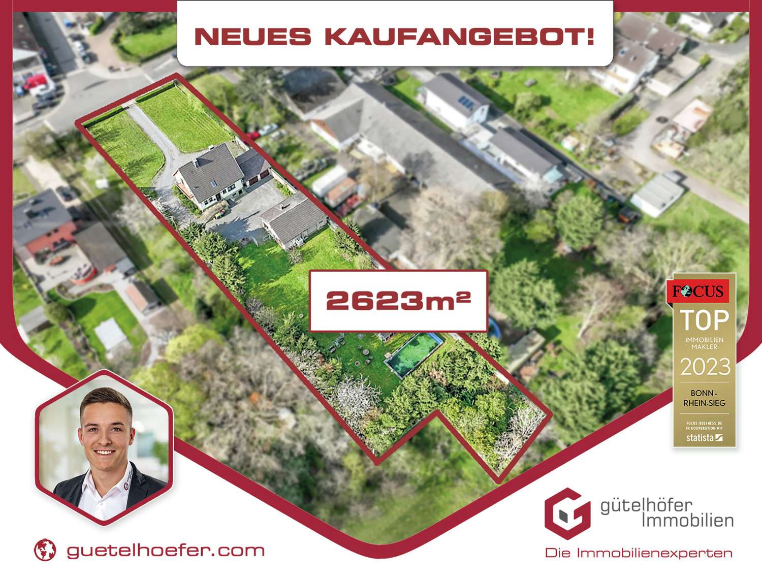 Grundstück zu verkaufen in Swisttal Odendorf 799.000,00 € 2623 m² - Swisttal / Odendorf