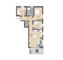 Wohnung zum Kaufen in Rudersberg-Oberndorf 445.500,00 € 91.48 m²