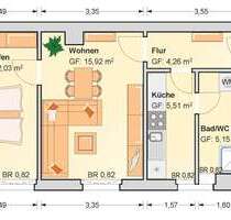 Wohnung zum Mieten in Fraureuth 238,00 € 47.55 m²