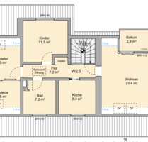 Wohnung zum Mieten in Ilvesheim 1.131,50 € 73 m²