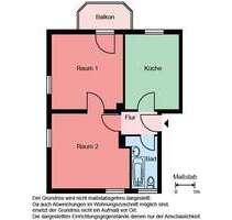 Wohnung zum Mieten in Castrop-Rauxel 459,00 € 51.73 m²
