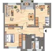 Wohnung zum Mieten in Wilhelmshaven 479,00 € 70.86 m²