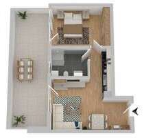 Wohnung zum Mieten in Pocking 620,00 € 59.02 m²