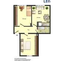 Wohnung zum Mieten in Solingen 599,00 € 53.75 m²