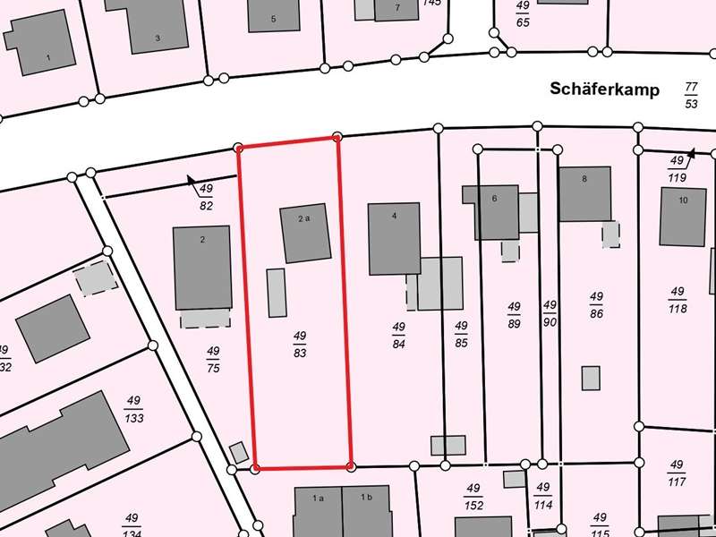 Grundstück zu verkaufen in Schenefeld-Siedlung 380.000,00 € 715 m²