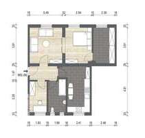 Wohnung zum Mieten in Bad Rodach 555,00 € 63 m²