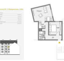 Wohnung zum Mieten in Duisburg 375,00 € 53.05 m²