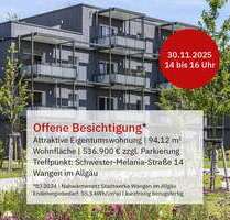 Wohnung zum Kaufen in Wangen im Allgäu 536.900,00 € 94.12 m²