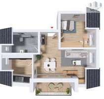 Wohnung zum Kaufen in Schwäbisch Gmünd 236.600,00 € 46.26 m²