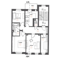 Wohnung zum Mieten in Borsdorf 1.115,00 € 89 m²