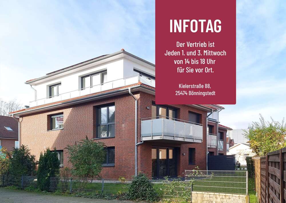 Wohnung zum Kaufen in Bönningstedt 529.500,00 € 94.23 m²