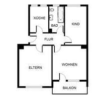 Wohnung zum Mieten in Gelsenkirchen 409,00 € 58.99 m²