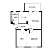 Wohnung zum Mieten in Gelsenkirchen 399,00 € 55.02 m²