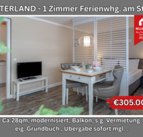 Wohnung zum Kaufen in Sylt OT Westerland 305.000,00 € 29 m² - Sylt / OT Westerland