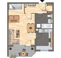 Wohnung zum Mieten in Kaiserslautern 409,00 € 42.77 m²