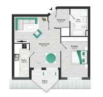 Wohnung zum Kaufen in Öhringen 169.000,00 € 52 m²