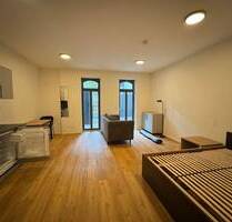 Loftige, möblierte 1-Zimmer-Wohnung mit großer Terrasse zum Erstbezug! - Nürnberg Gostenhof