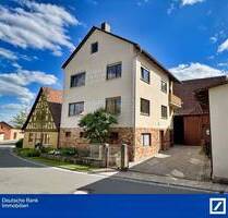 Gepflegtes Einfamilienhaus mit vielseitigen Nutzungsmöglichkeiten - Oberscheinfeld