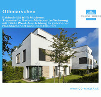 Exklusivität trifft Moderne: Garten-Maisonette-Wohnung in gehobener Nachbarschaft nahe Elbufer! - Hamburg Othmarschen