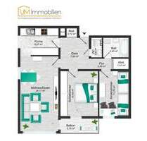 3-Zi. Erdgeschoss-Wohnung mit Lift, Balkon und Bergblick - Grassau