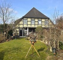 Hübsche Fachwerkdoppelhaushälfte in ruhiger Lage in Schmachtenhagen bei Oranienburg