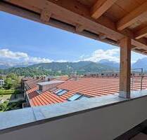 Dachgeschosswohnung mit Alpenblick – Ihr grünes Refugium über den Dächern A12 - Garmisch-Partenkirchen