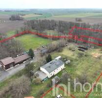 10 ha Anwesen mit großem Haus und Gewerbehalle - Liebschützberg Leckwitz