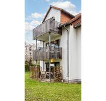 Attraktive Dachgeschosswohnung mit 2 Zimmern, Balkon und Gartennutzung in Eischleben - Amt Wachsenburg