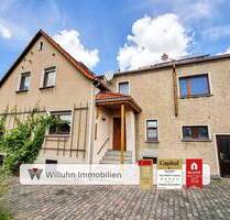 Doppelhaushälfte mit 770 m² Grundstück I Garage I Werkstatt I Nebengelasse - Brandis