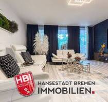 Osterholz Vollmöblierte, top-sanierte 3-Zimmerwohnung mit Sonnenloggia und Garage in ruhiger Lage - Bremen Ellenerbrok - Schevemoor