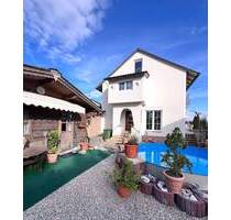 gemütliches Mehrfamilienhaus mit Pool und Gartenparadies! - Manching
