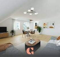Preisreduzierung! - Raritäten Dachgeschoss-Galerie Wohnung - U-Bahn Nähe - Garching bei München