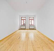 Helle 2-Zimmer-Erdgeschosswohnung mit modernem Tageslichtbad & schönem Dielenboden - Leipzig Neustadt-Neuschönefeld