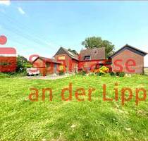 Werne-Horst: ländlich gelegenes Anwesen mit Garagen auf ca. 2.600 m² Grundstück