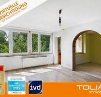 Ruhig wohnen - Zweizimmerwohnung (Erbbauwohnung) mit flexibler Raumgestaltung und Loggia - Stuttgart Feuerbach