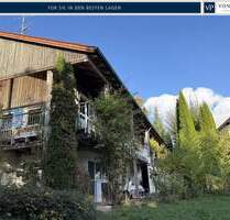 Herrlicher Blick über den traumhaften Garten! Tolles Architektenhaus in Höhenlage von Niederviehbach
