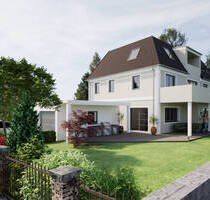 Der Bau läuft ! Werden Sie Nachbar - hochwertige Doppelhaushälfte zu verkaufen! - Neubiberg