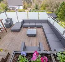 Dachterrasse, eigener Wald und viel Wohnfläche! - Loxstedt