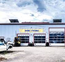 Gewerbegrundstück mit großer Halle, 2 Büros und Aufenthaltsraum! - Langensendelbach