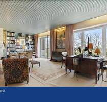 Beste Adresse, mit Rheinblick: Stadthaus-Etage, 6,5 Zimmer, Balkon - Düsseldorf