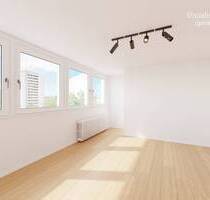 Effizientes Apartment mit schönem Weitblick, Gestaltungspotenzial und TG-Stellplatz nahe der S-Bahn - Unterschleißheim