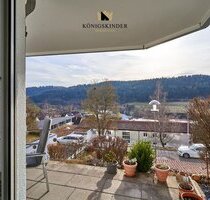 5-Zimmer-Hochparterre-Wohnung mit wunderschönem Blick auf das idyllische Waldachtal - Haiterbach-Oberschwandorf