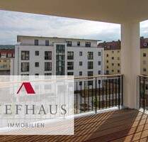 Moderne 3-Zimmerwohnung mit großem Balkon und Tiefgaragenstellplatz + Aussenstellplatz - Würzburg Zellerau