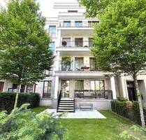 Hochwertige Wohnung mit Terrassen, Garten und Tiefgaragenplätzen in bester Lage - Frankfurt am Main Nordend-West