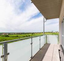 MODERNES INVESTMENT Vermietete Neubauwohnung mit erstklassigem Standard Südbalkon & Stellplatz - Schkeuditz