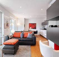 Ready to live: Absolut neuwertige, voll möblierte Zwei-Zimmer-Wohnung mit See- und Bergblick - Seeshaupt